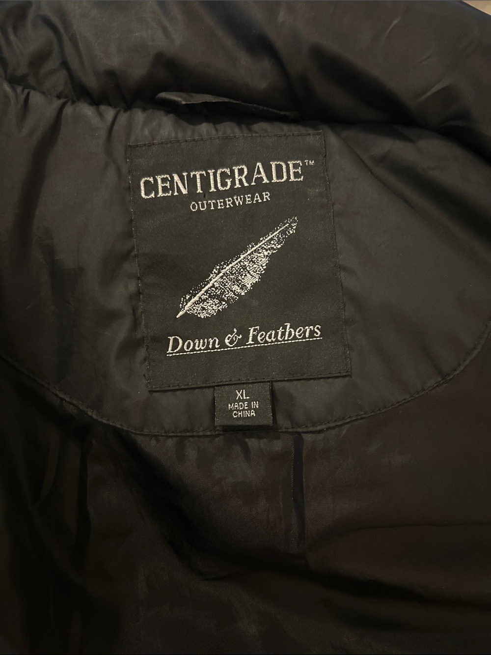 Centigrade women’s Black Down & Feathers Jacket